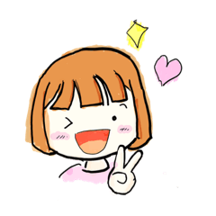 [LINEスタンプ] がんばれ、あけちゃん❗