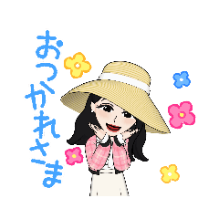 [LINEスタンプ] にこやかマダムのエレガントスタンプ