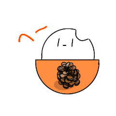 [LINEスタンプ] 食べかけご飯