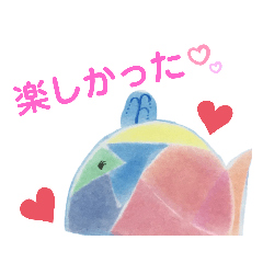 [LINEスタンプ] くじらの気持ち