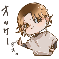 [LINEスタンプ] ハーフアッププリン君