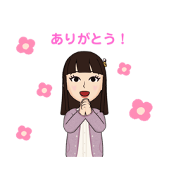 [LINEスタンプ] Myアバター春ver.1