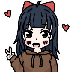 [LINEスタンプ] みみもも_ももちゃん：日常！