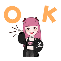 [LINEスタンプ] ゴスロリちゃん アバター
