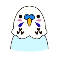 [LINEスタンプ] ジャンボセキセイのもけちゃん1