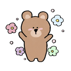 [LINEスタンプ] くまなんの日常2