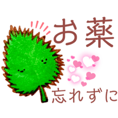 [LINEスタンプ] 大葉ちゃん【祖母】へメッセージ送ろう❤️