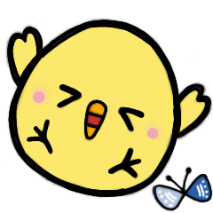 [LINEスタンプ] 北欧風×ひよこたち♡