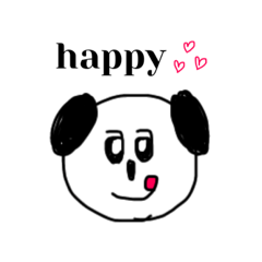 [LINEスタンプ] panda⭐︎daily