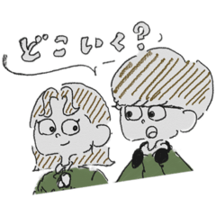 [LINEスタンプ] おえかき日記