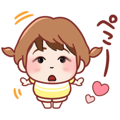 [LINEスタンプ] 私のスタンプgirl7