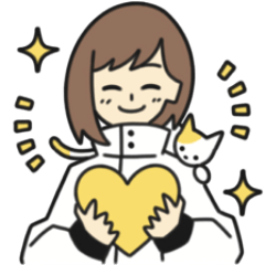 [LINEスタンプ] 【ものてら】ルナ＆ステラ
