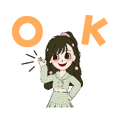 [LINEスタンプ] 可愛いキャラクター✌️