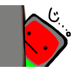 [LINEスタンプ] 歩行者信号くん