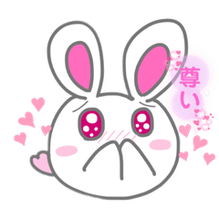 [LINEスタンプ] うさもちち2