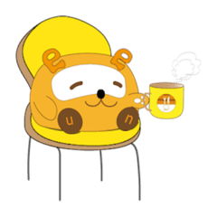 [LINEスタンプ] レーヴくん(第1弾 日常編)