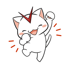 [LINEスタンプ] エバにゃん