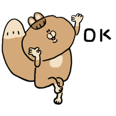 [LINEスタンプ] リスです。