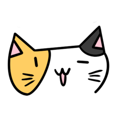 [LINEスタンプ] 猫たちのつぶやき（日常）