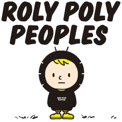 [LINEスタンプ] ROLY POLY PEOPLES