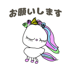 [LINEスタンプ] コギーちゃんのおえかきスタンプ