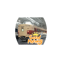 [LINEスタンプ] 電車  自前撮り