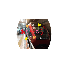 [LINEスタンプ] 電車  スタンプ