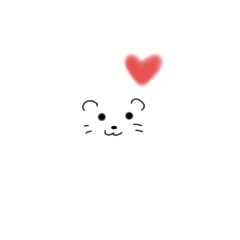 [LINEスタンプ] もふもふ かわうそ♡