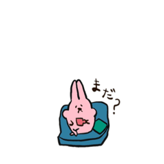 [LINEスタンプ] うさぎぷよ