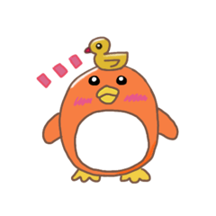 [LINEスタンプ] カラフルペンギン 第1弾