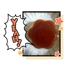 [LINEスタンプ] プリンをどうぞ〜