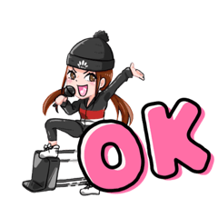 [LINEスタンプ] みっくすたんぷ みゆみゆ編