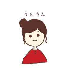 [LINEスタンプ] 女の子たちです。