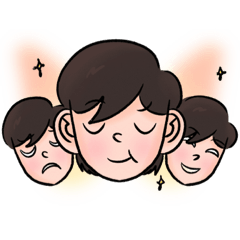[LINEスタンプ] ジャオネンと虹の髪