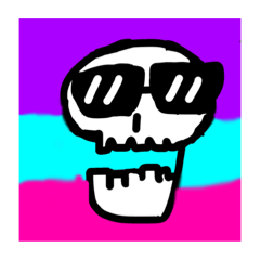 [LINEスタンプ] 骸骨スタンプ☠️
