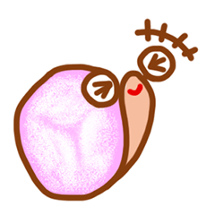 [LINEスタンプ] コールドケーキカタツムリFood fairy