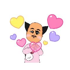 [LINEスタンプ] 神毛ping