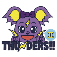 [LINEスタンプ] THUNDERS スタンプ2