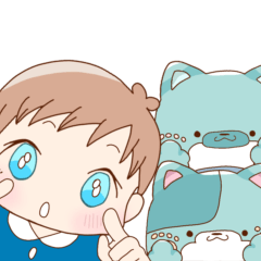 [LINEスタンプ] ぺーちゃん×CTimeぴっちー＆チョマちゃん②