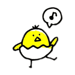 [LINEスタンプ] ひよこのピヨノスケ