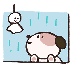 [LINEスタンプ] ちっちゃな犬のマフィン【再販】