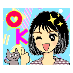 [LINEスタンプ] 松谷さんスタンプ♥