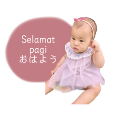 [LINEスタンプ] 日本語⇄インドネシア語スタンプ