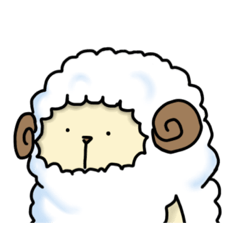 [LINEスタンプ] 無なひつじ