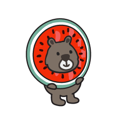 [LINEスタンプ] V Bear の心からの言葉