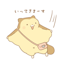 [LINEスタンプ] ももんがのがんも ゆるっとスタンプ