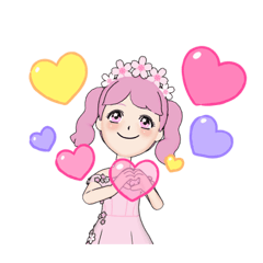 [LINEスタンプ] まん丸お山に彩りを！