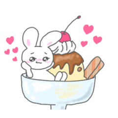 [LINEスタンプ] うさこちゃんとスイーツ2