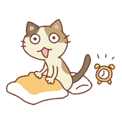 [LINEスタンプ] 三毛猫ミケやん