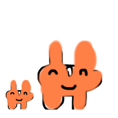 [LINEスタンプ] かわいい白丸